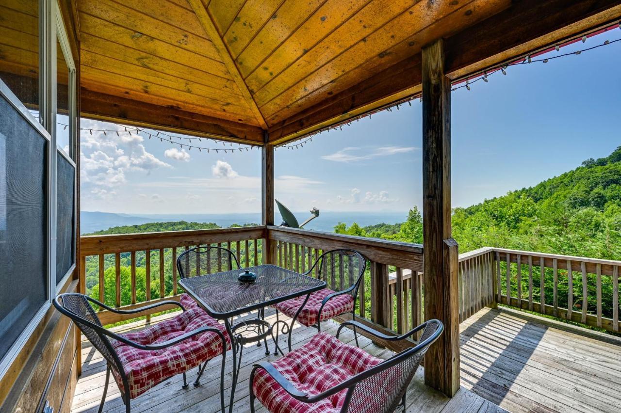 Fancy Gap Warm And Cozy Cabin With Deck On Top Of The Blue Ridge מראה חיצוני תמונה