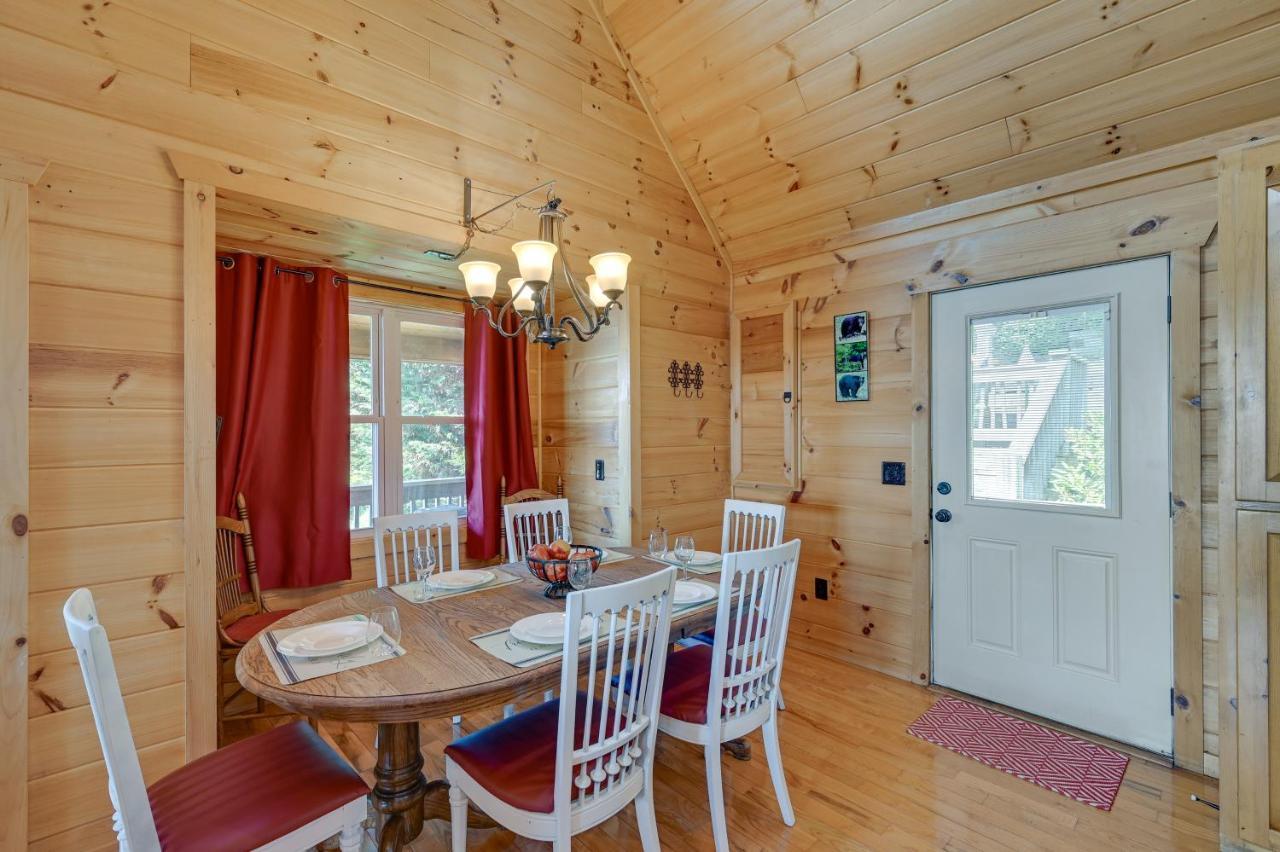 Fancy Gap Warm And Cozy Cabin With Deck On Top Of The Blue Ridge מראה חיצוני תמונה