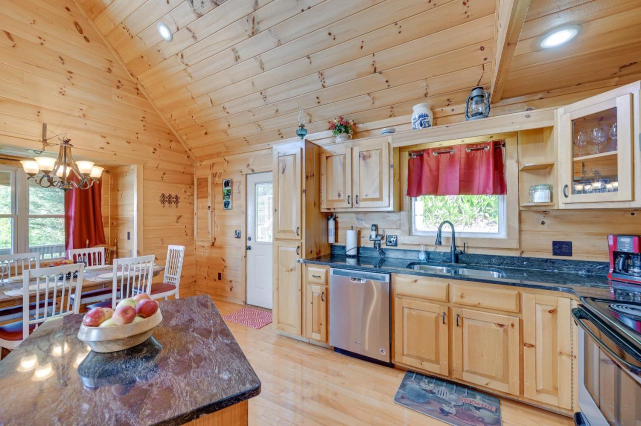 Fancy Gap Warm And Cozy Cabin With Deck On Top Of The Blue Ridge מראה חיצוני תמונה