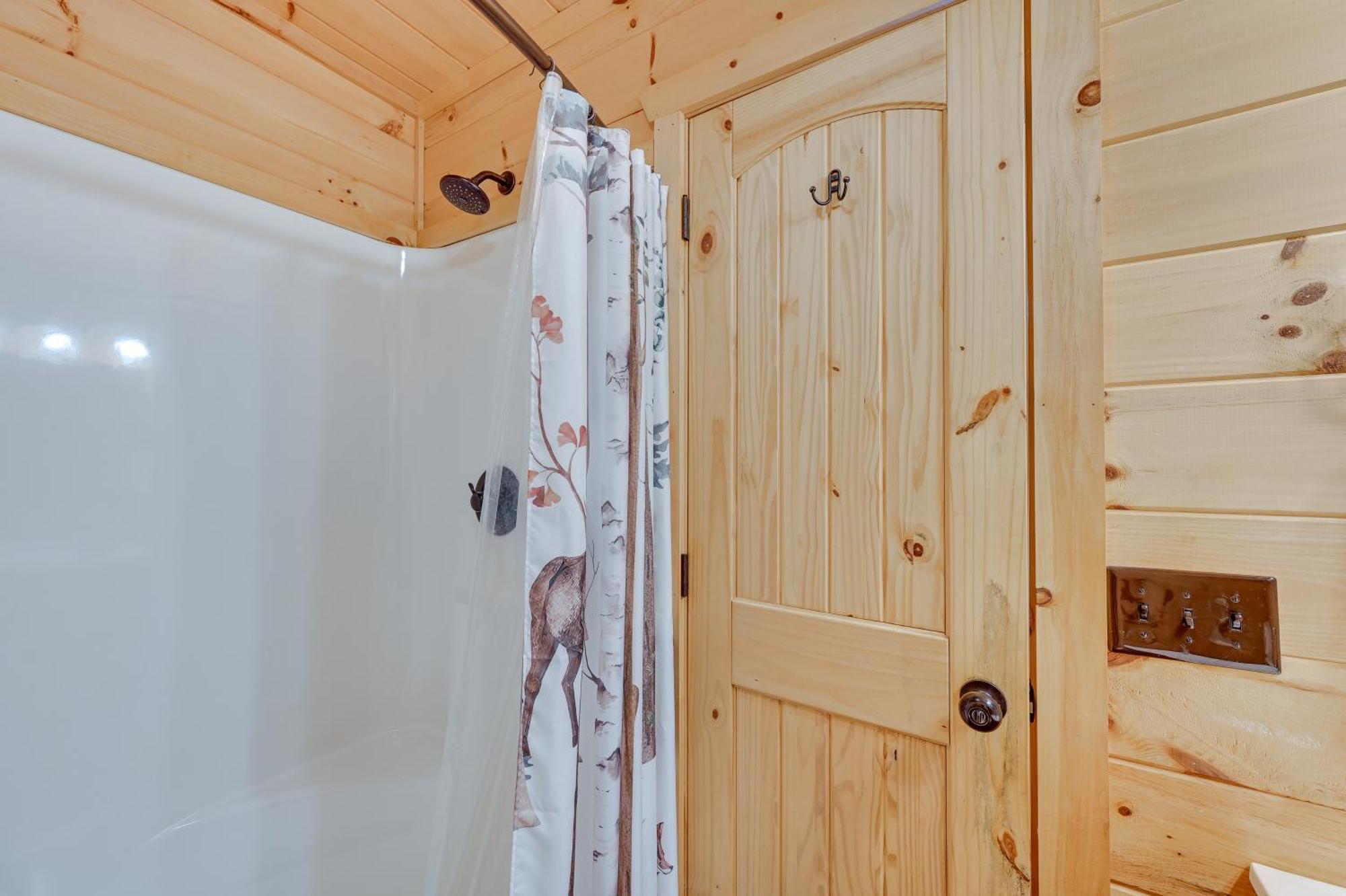 Fancy Gap Warm And Cozy Cabin With Deck On Top Of The Blue Ridge מראה חיצוני תמונה