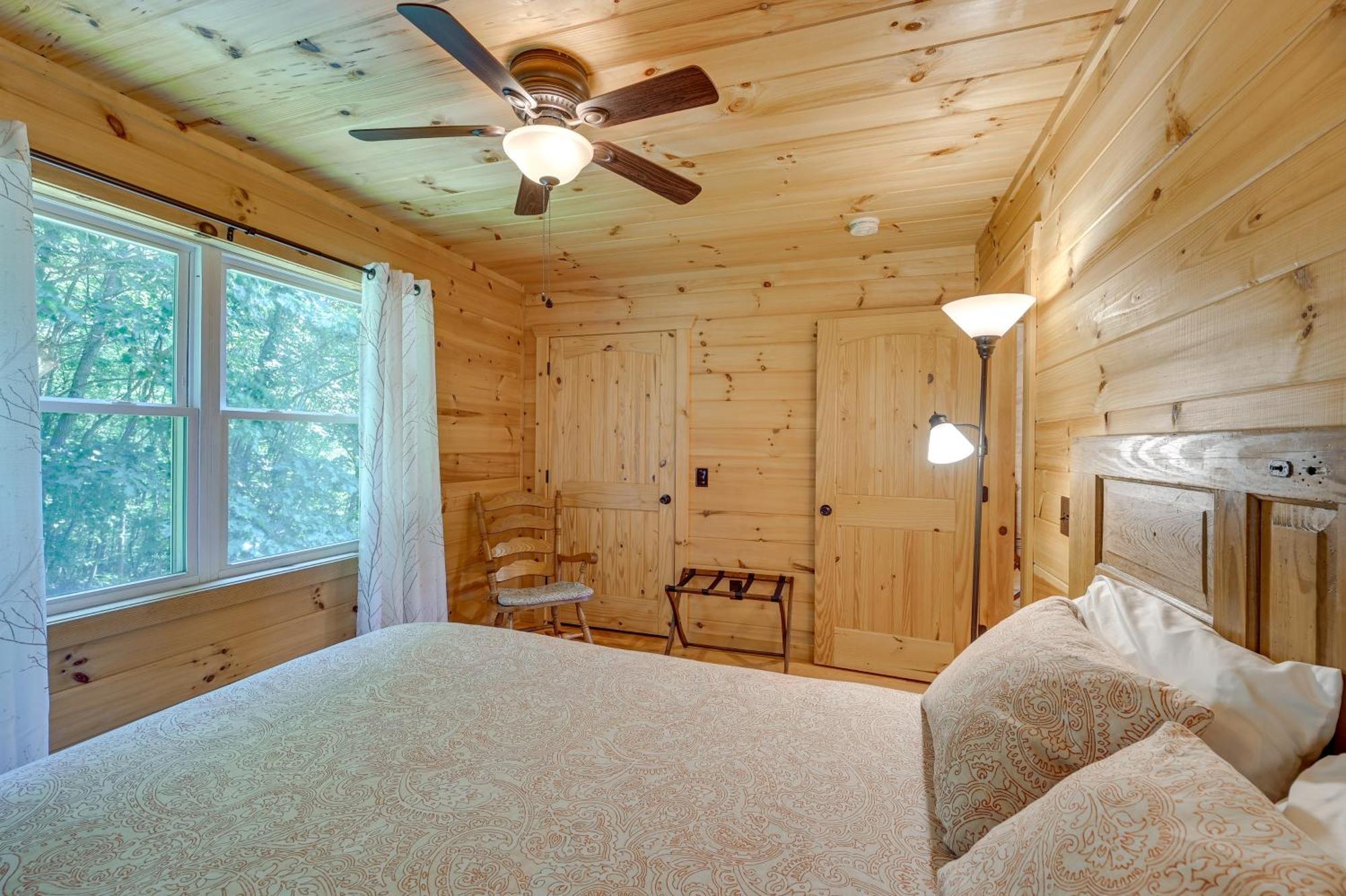 Fancy Gap Warm And Cozy Cabin With Deck On Top Of The Blue Ridge מראה חיצוני תמונה