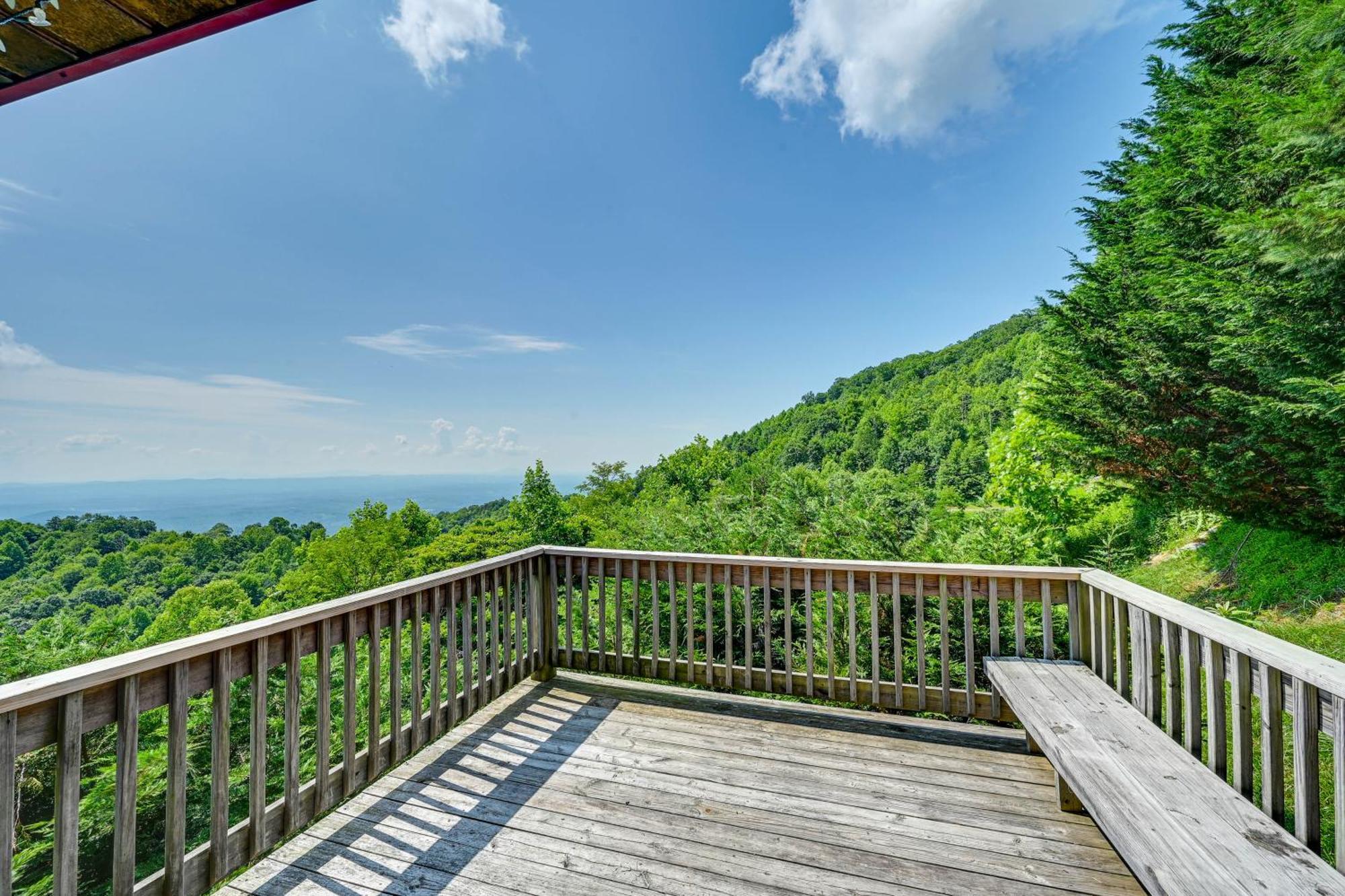 Fancy Gap Warm And Cozy Cabin With Deck On Top Of The Blue Ridge מראה חיצוני תמונה