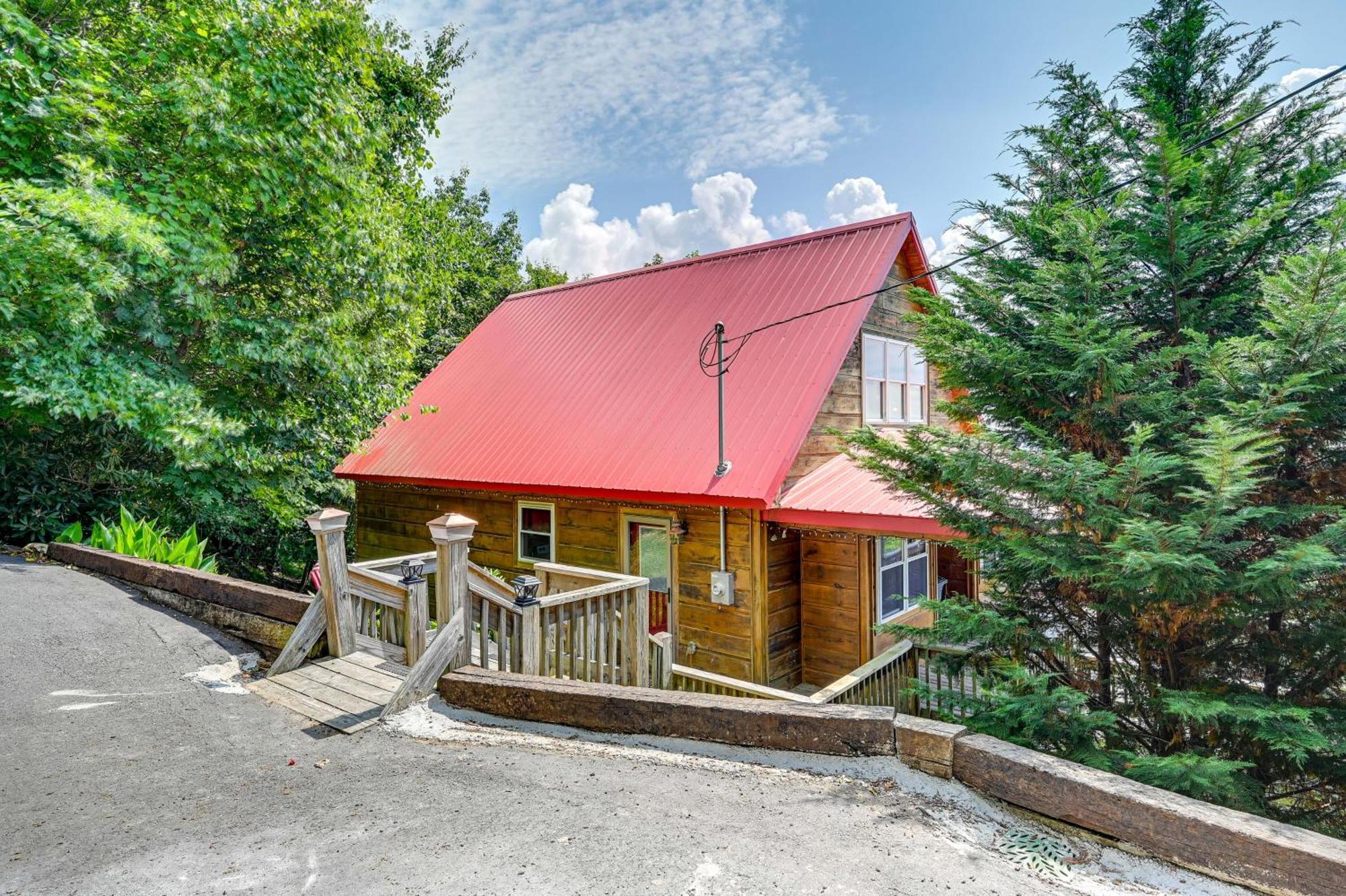 Fancy Gap Warm And Cozy Cabin With Deck On Top Of The Blue Ridge מראה חיצוני תמונה