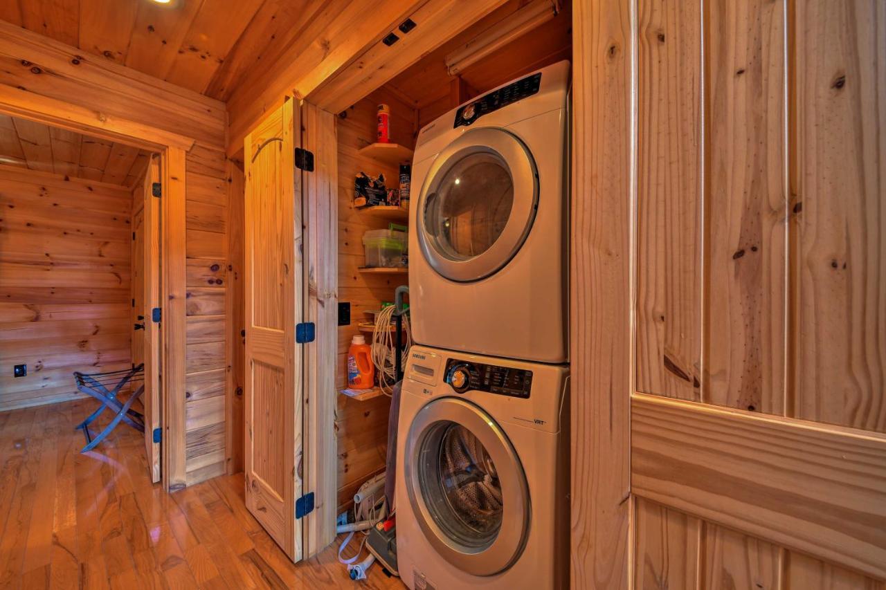 Fancy Gap Warm And Cozy Cabin With Deck On Top Of The Blue Ridge מראה חיצוני תמונה